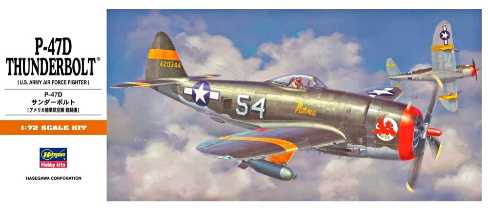Hasegawa 1/72 P-47D Thunderbolt