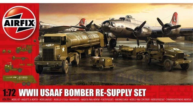Airfix 1/72 WWII USAAF Bomber Re-Supply Set