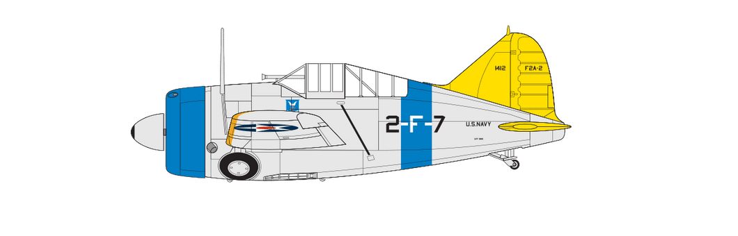 Airfix 1/72 Brewster Buffalo