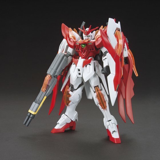 Bandai HG 1/144 Build Fighters Wing Gundam Zero Honoo