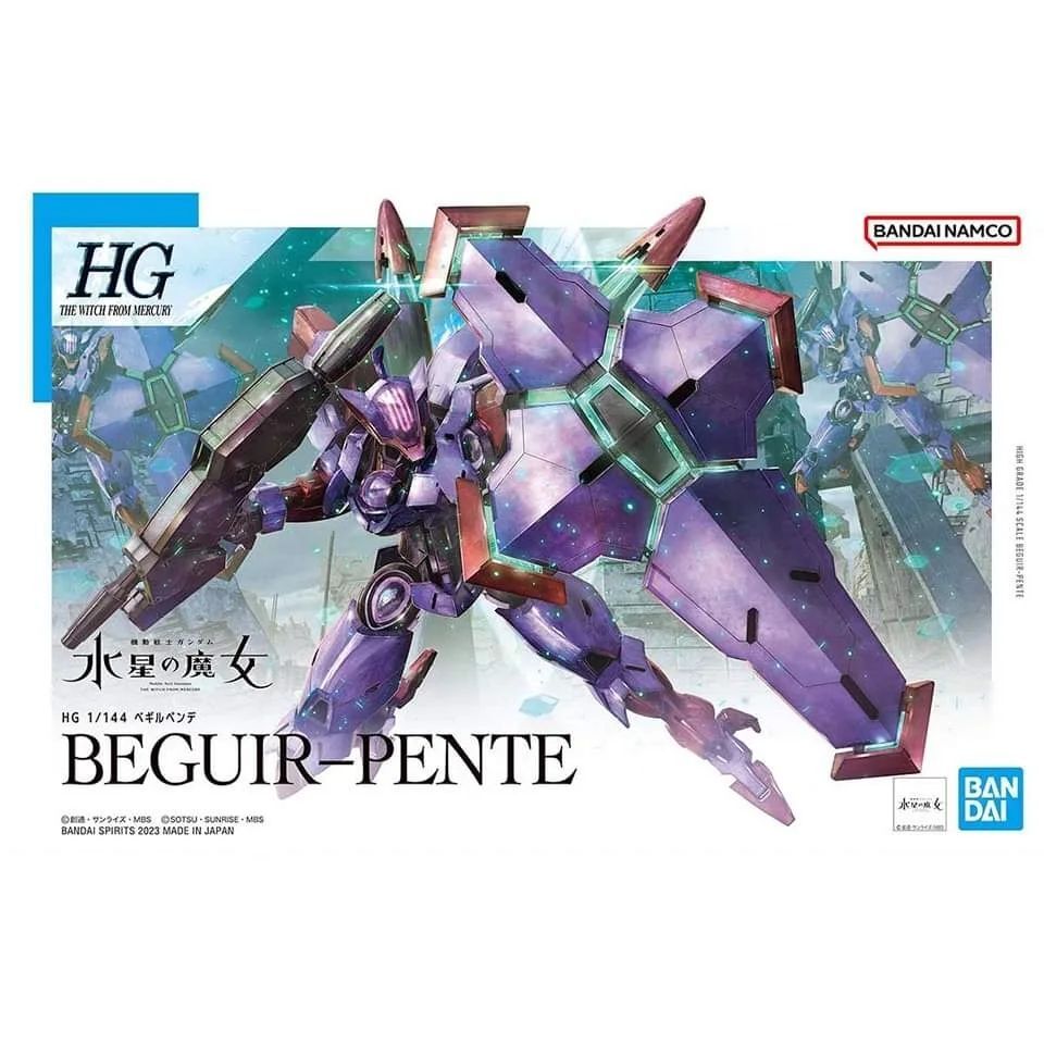 Bandai High Grade The Witch From Mercury 1/144 Beguir-Pente