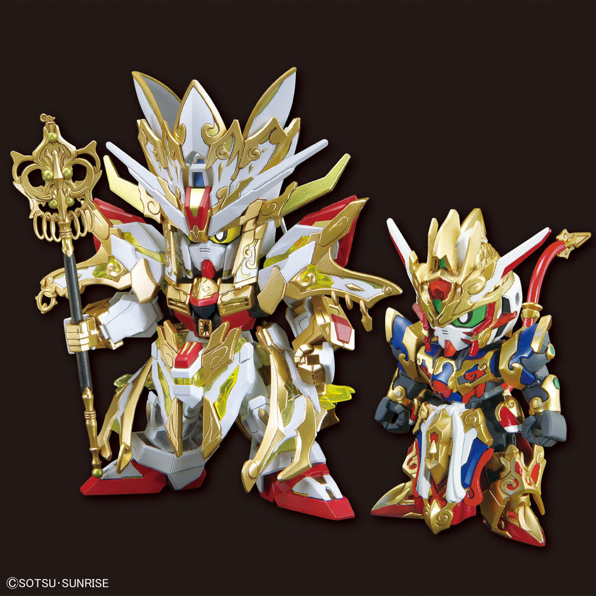 Bandai SDW Heroes .Revival Of The Heroes Wukong Inpulse (Childhood Ver.) & Sanzang Strike Freedom