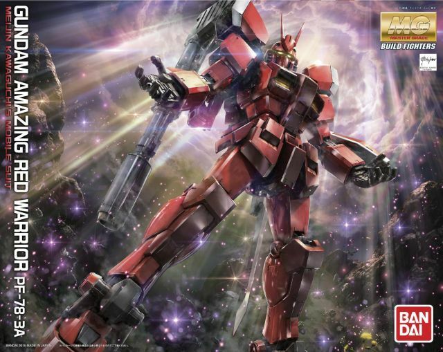 Bandai Master Grade Gundam Amazing Red Warrior PF-78-3A