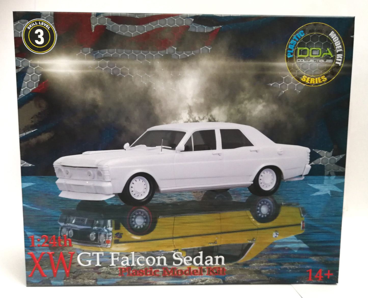 Diecast Distributors 1/24 XW GT Ford Falcon Sedan Plastic Model Kit