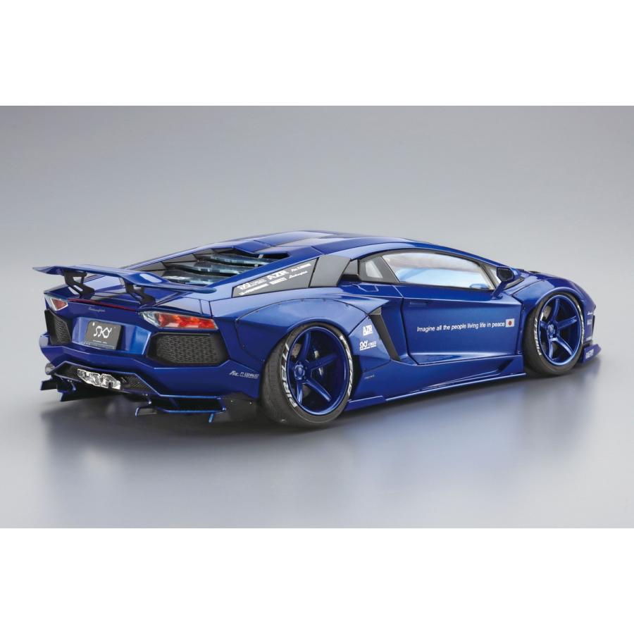 Aoshima 1/24 LB-WORKS Lamborghini Aventador Ver.2