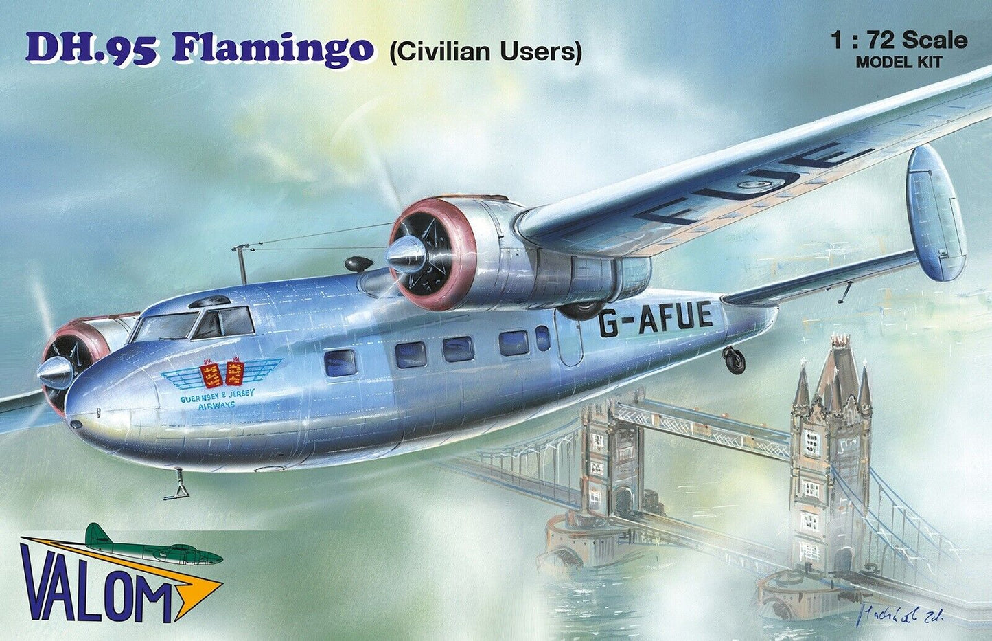 Valom 1/72 D.H.Flamingo Civilian Users
