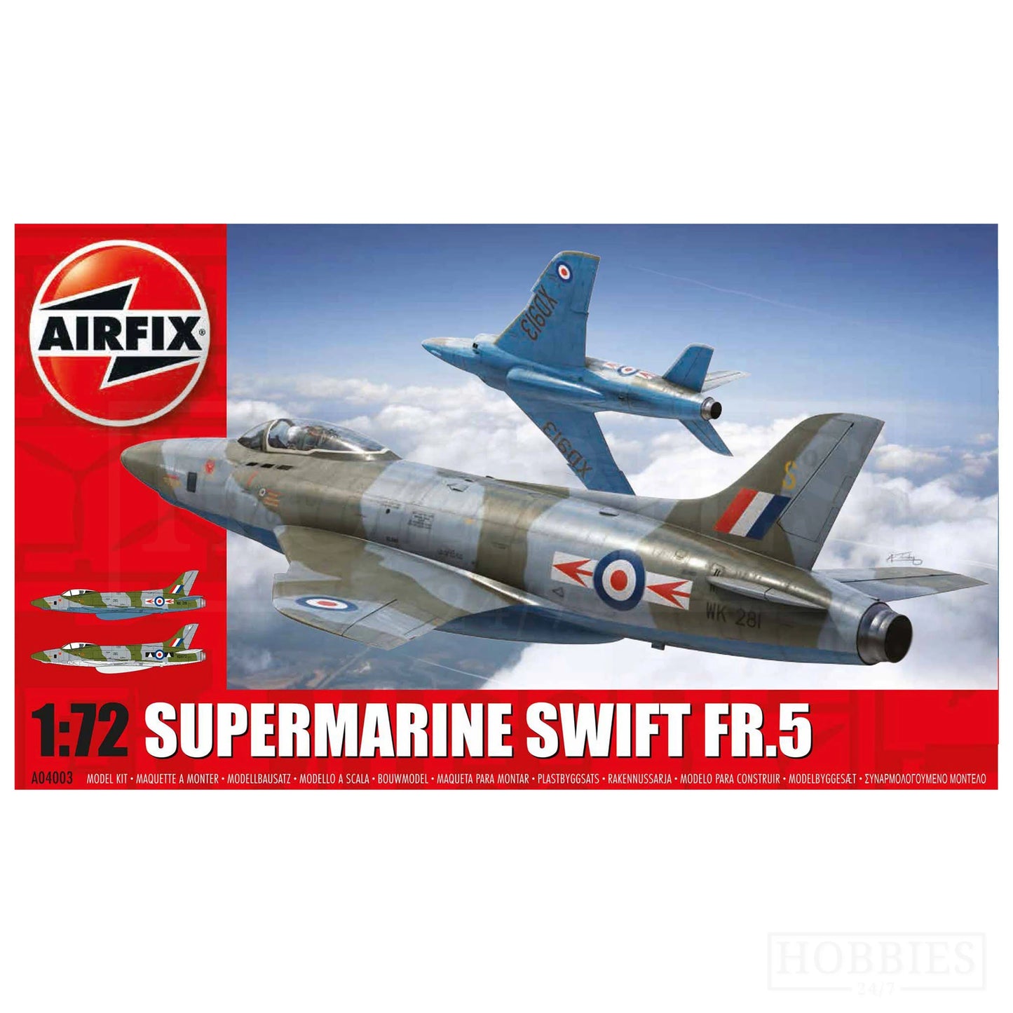 Airfix 1/72 Supermarine Swift FR.5