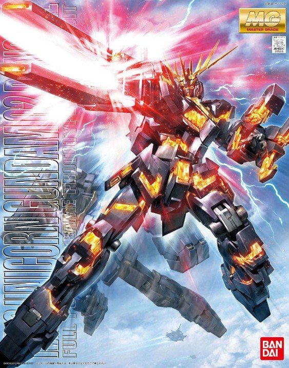 Bandai Master Grade 1/100 RX-0 Unicorn Gundam 02 Banshee
