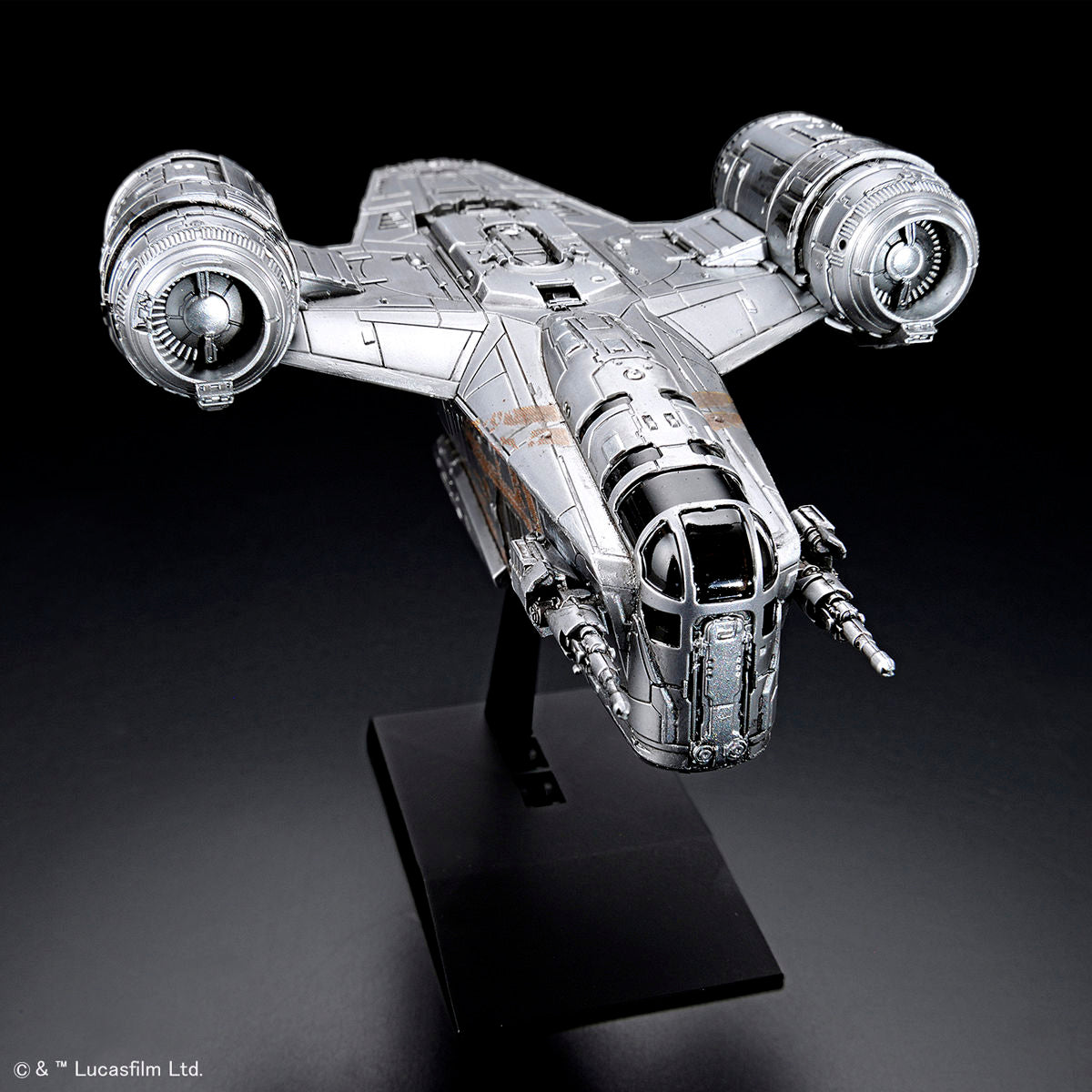 Bandai Star Wars Vehicle Model Razor Crest Silver coating Ver. 01