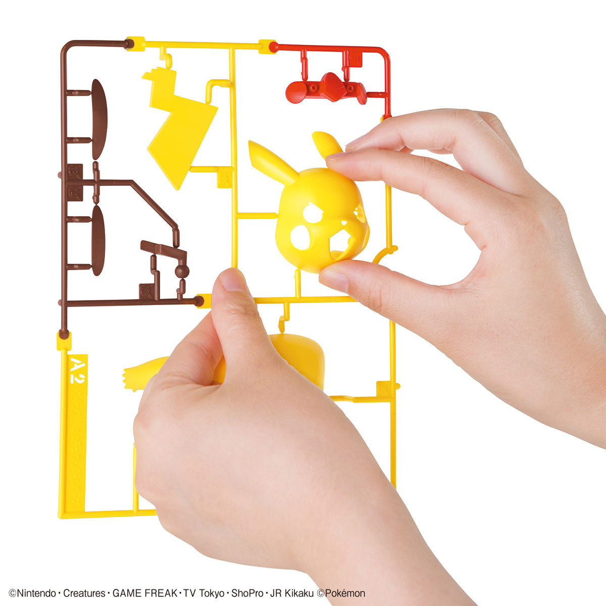 Bandai Pokemon Model Kit Quick!! Pikachu (Battle Pose)
