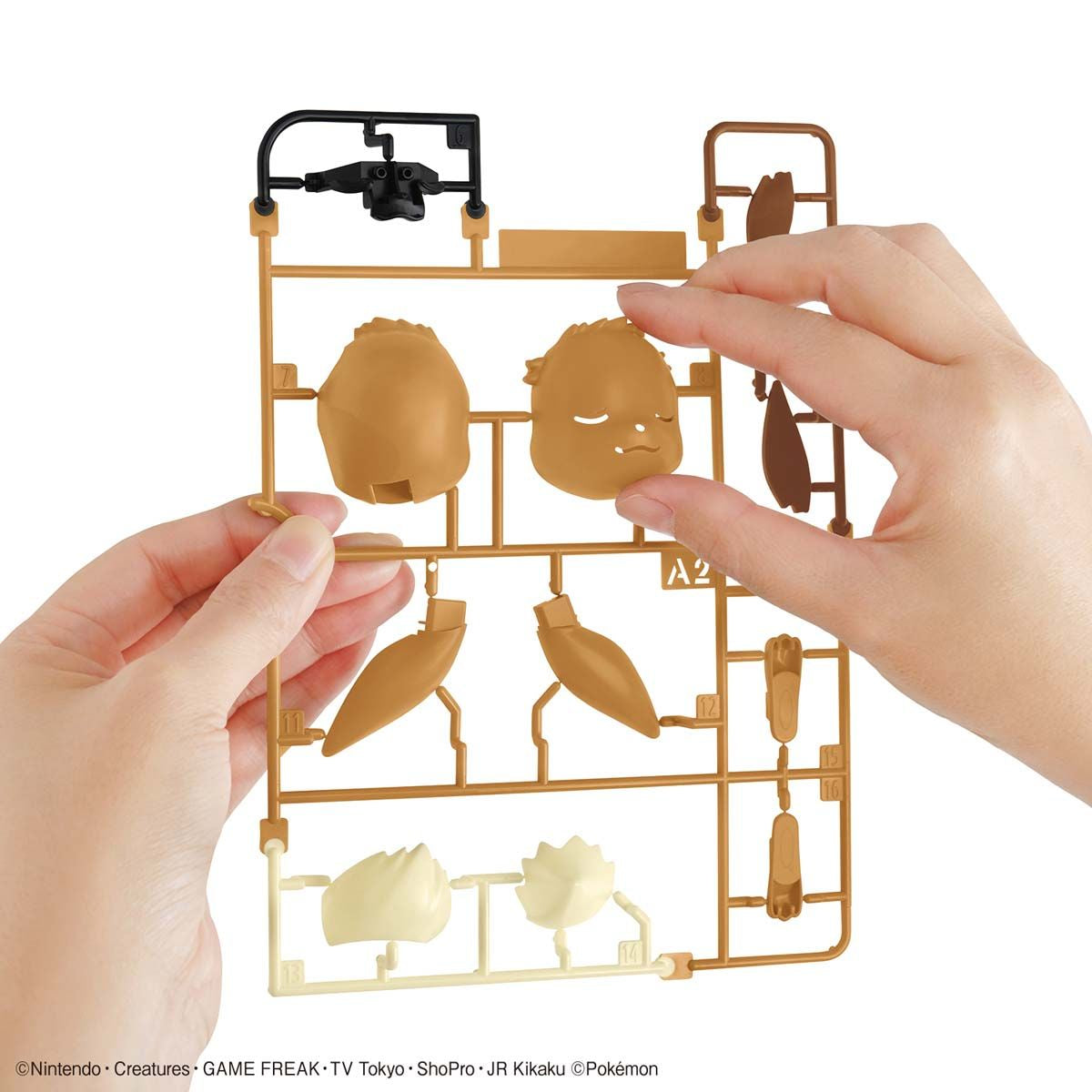 Bandai Pokemon Model Kit Quick!! Eevee (Good night pose)