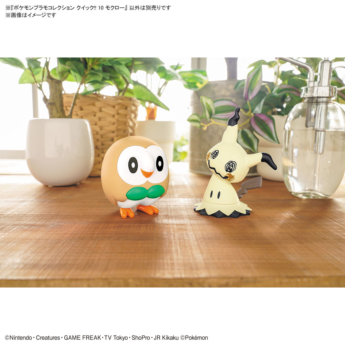 Bandai Pokemon Model Kit Quick!! Rowlet