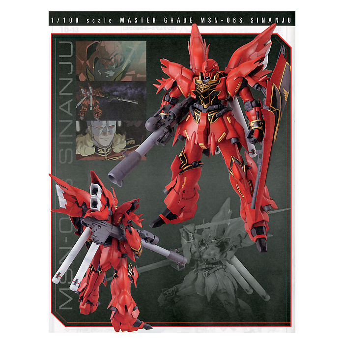 Bandai Master Grade Sinanju 03