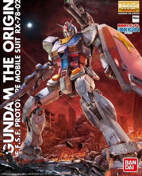 Bandai Master Grade 1/100 RX-78 02 Gundam (Gundam The Origin)