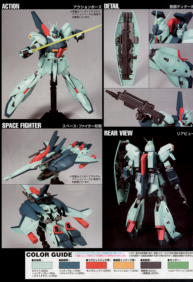 Bandai High Grade UC Re-GZ 02