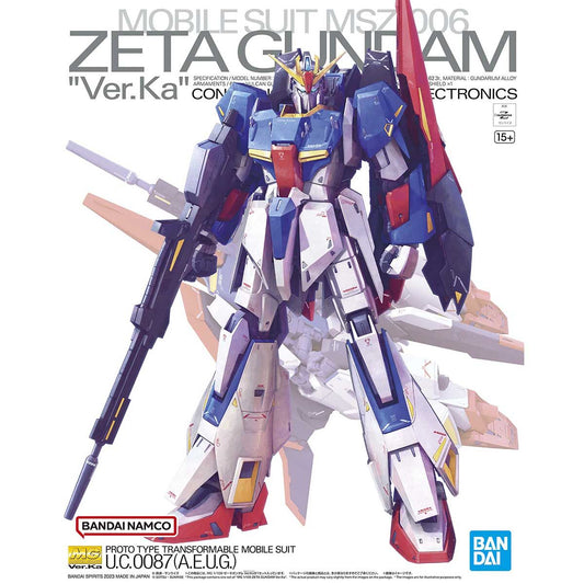 Bandai Master Grade 1/100 Zeta Gundam Ver.Ka