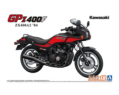 Aoshima 1/12 Kawasaki GPz400F ZX400A2 '84