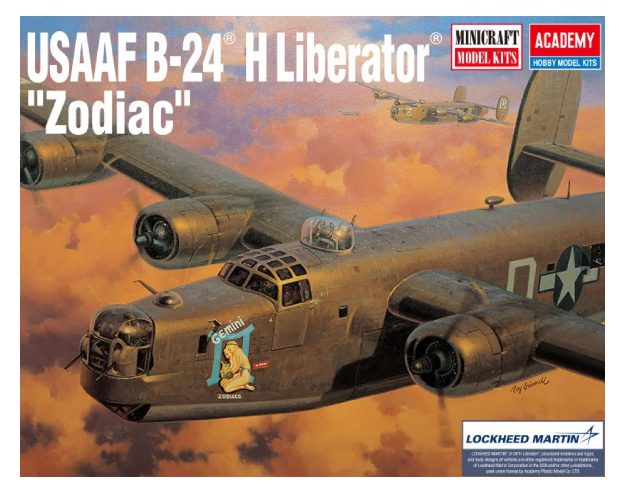 Academy 1/72 USAAF B-24H Liberator "Zodiac"