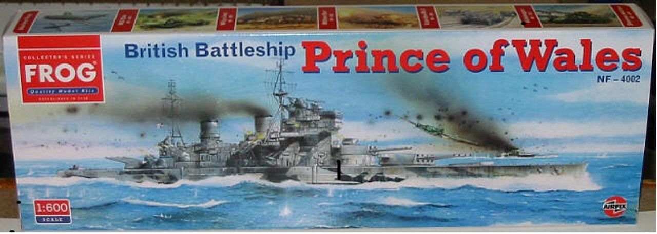 FROG NF-4002 1/600th scale HMS Prince Of Wales (Ex Airfix)