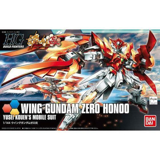Bandai HG 1/144 Build Fighters Wing Gundam Zero Honoo