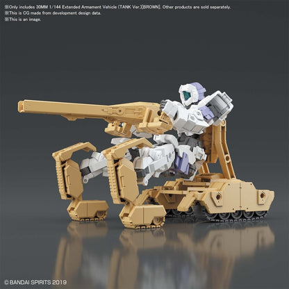 Bandai 30MM 1/144 Extended Armament Vehicle (Tank Ver.)[Brown]