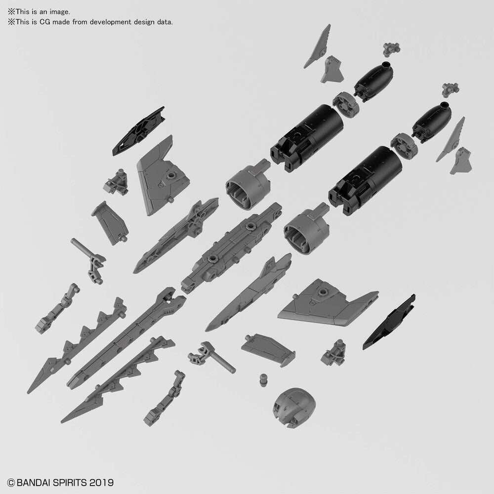 Bandai 30MM 1/144 Extended Armament Vehicle (Attack Submarine Ver.)[Light Gray]