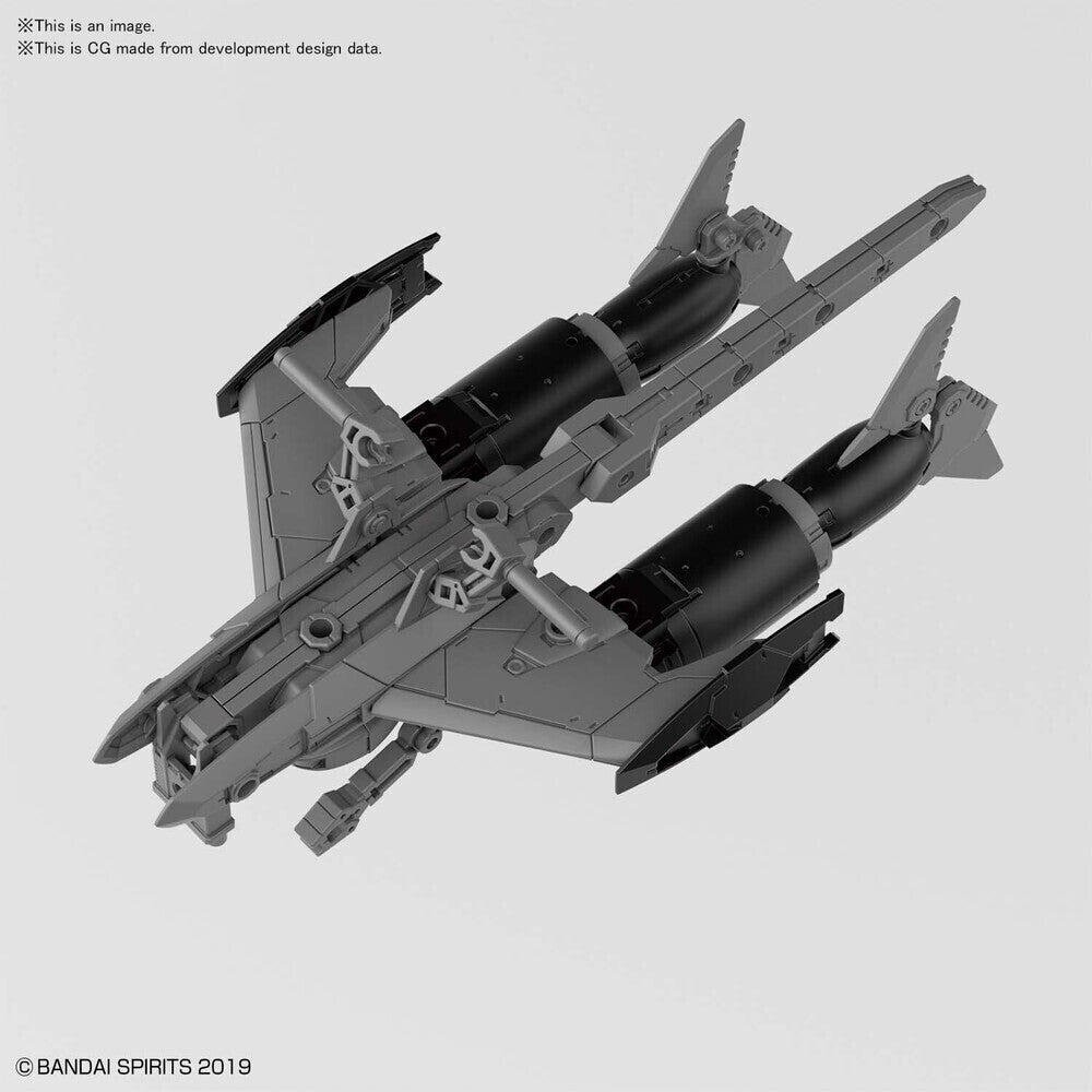 Bandai 30MM 1/144 Extended Armament Vehicle (Attack Submarine Ver.)[Light Gray]