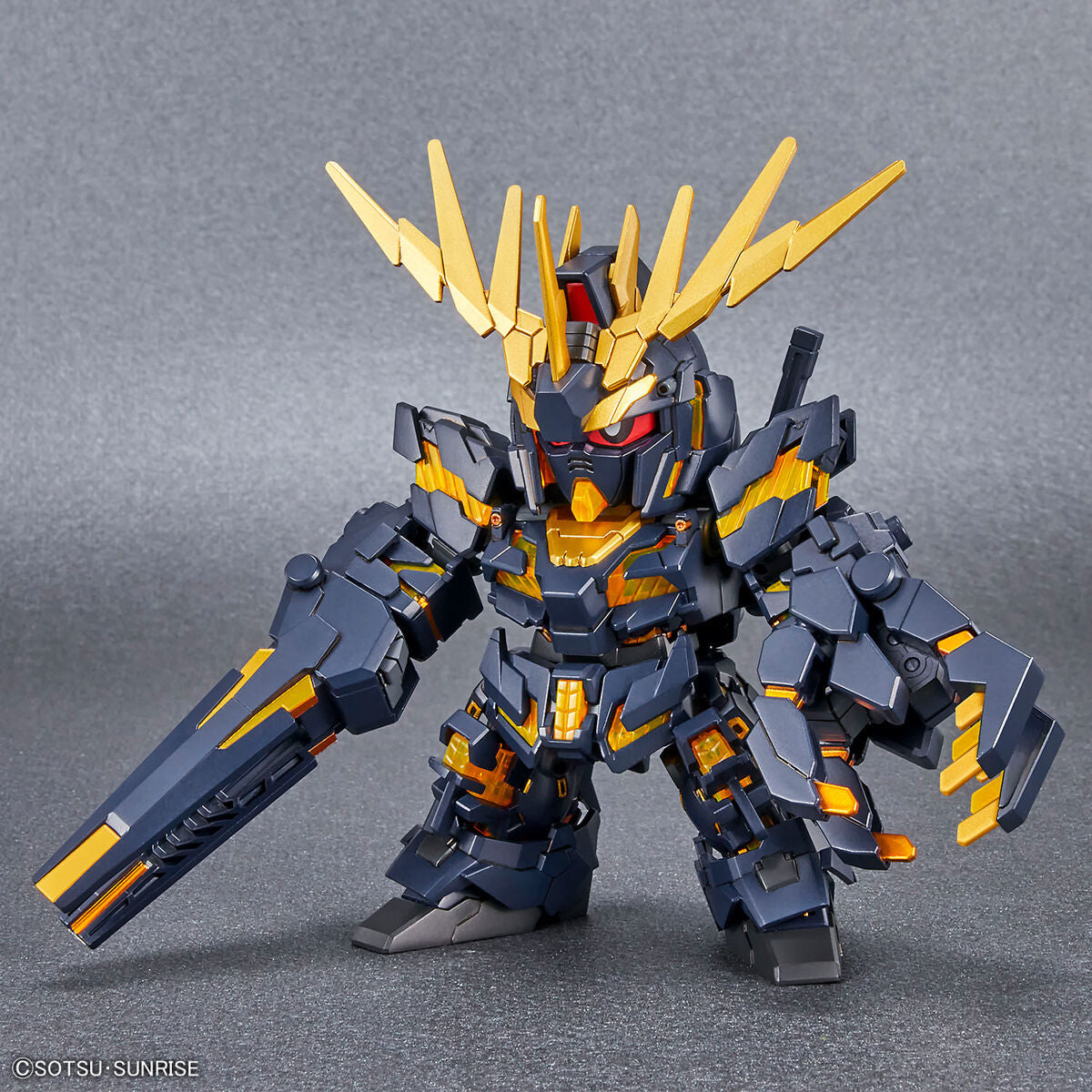 Bandai SD Gundam Cross Silhouette Unicorn Gundam 02 Banshee Destroy Mode and Norn Parts Set