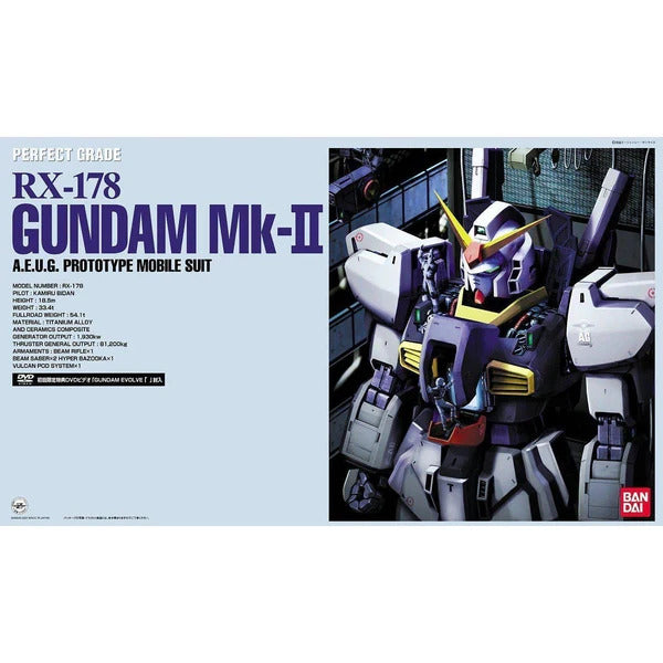 Bandai 1/60 Perfect Grade RX-178 Gundam Mk.II A.E.U.G. Prototype