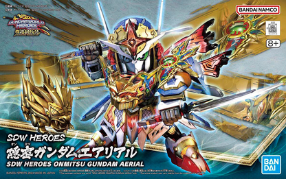 Bandai SDW Heroes Onmitsu Gundam Aerial