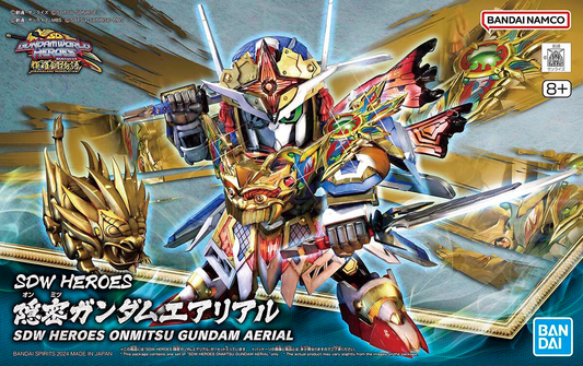 Bandai SDW Heroes Onmitsu Gundam Aerial