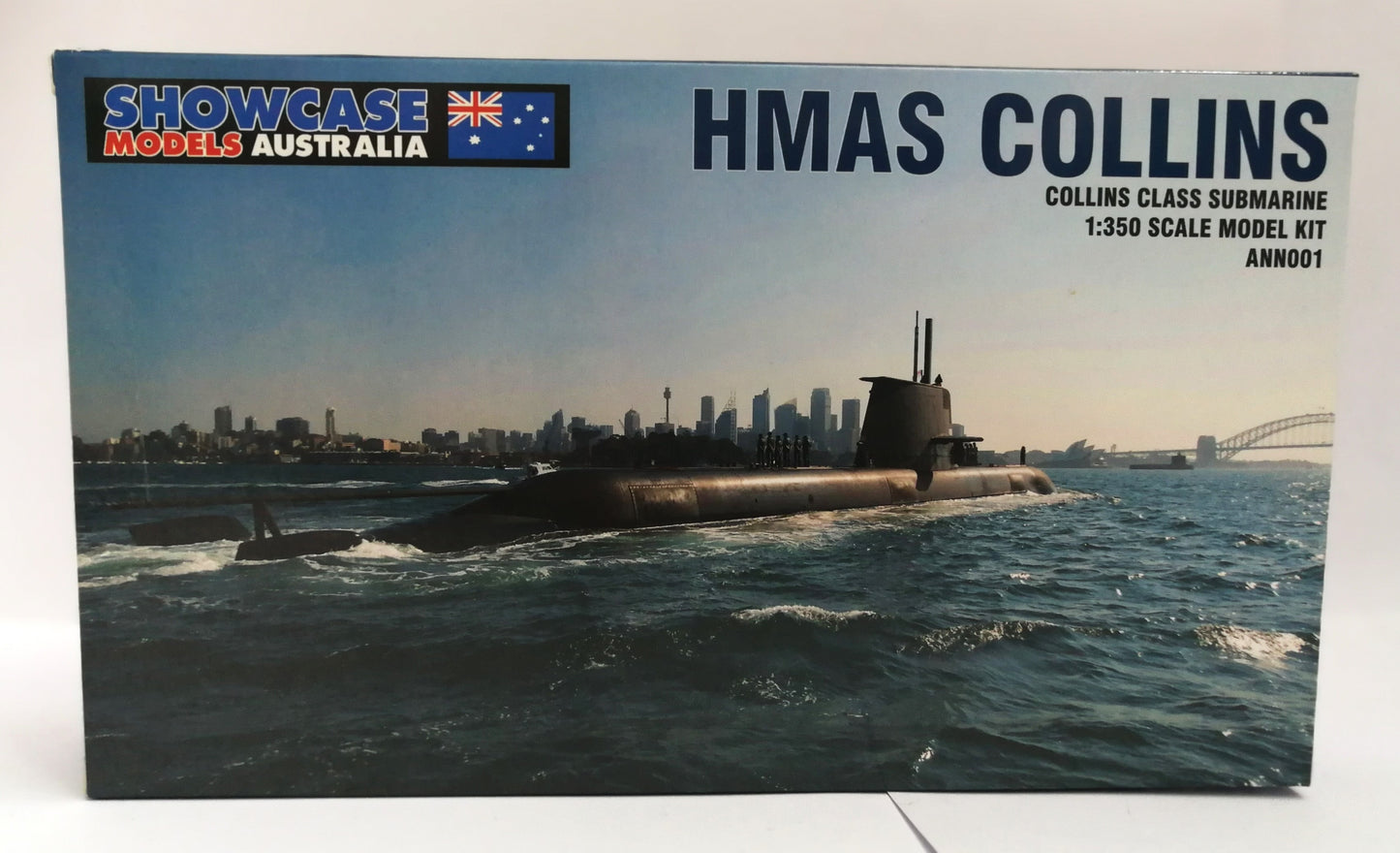 Showcase Models 1/350 HMAS Collins Submarine Plastic Model Kit