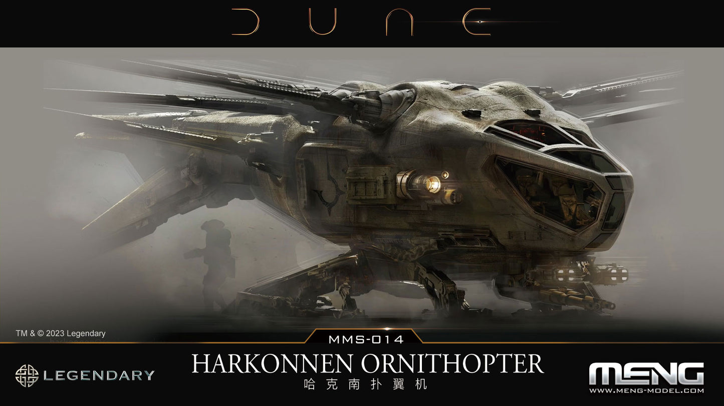 MENG MMS-014 Dune Harkonnen Ornithopter