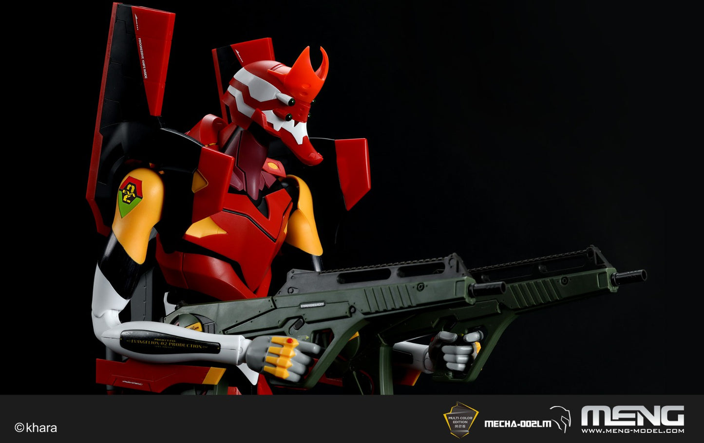 MENG MECHA-002LM Evangelion Production Model-02 Ver.1.5 (Multi-color Edition)