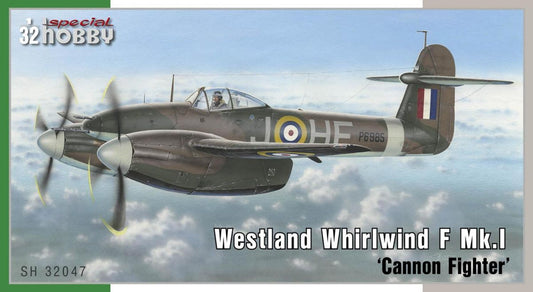 Special Hobby 1/32 Westland Whirlwind F Mk.1 Cannon Fighter