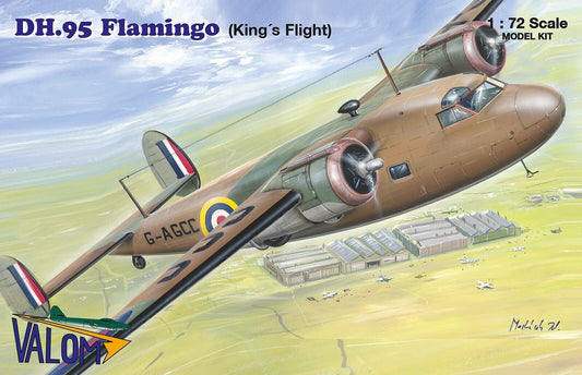 Valom 1/72 D.H.95 Flamingo King's Flight