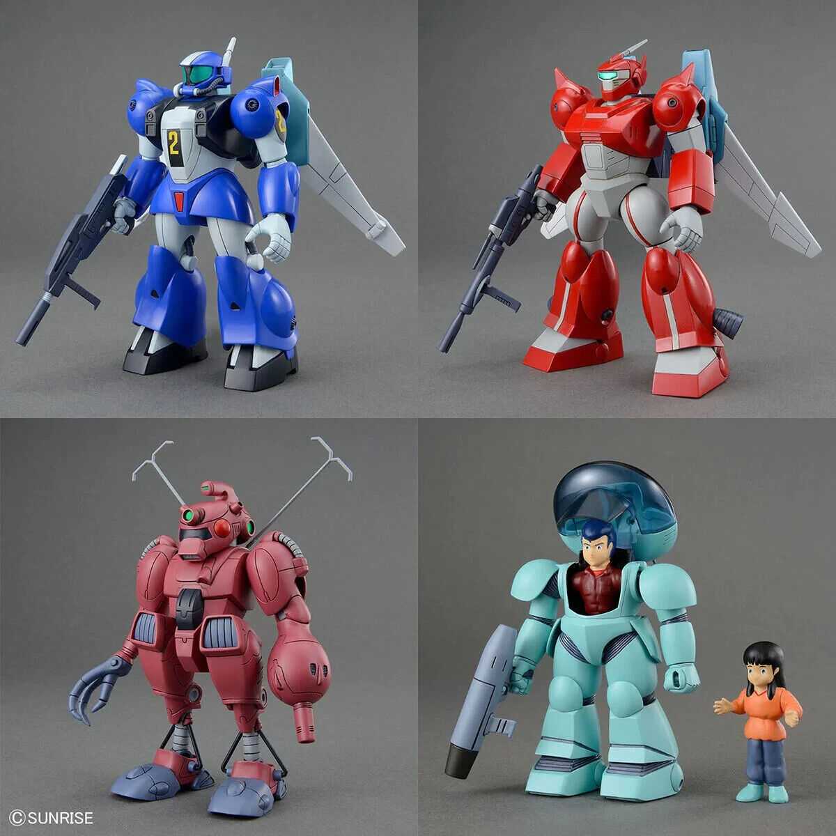 Bandai Round Vernian Vifam Set 2