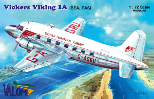 Valom 1/72 Vickers Viking 1A BEA, EAS