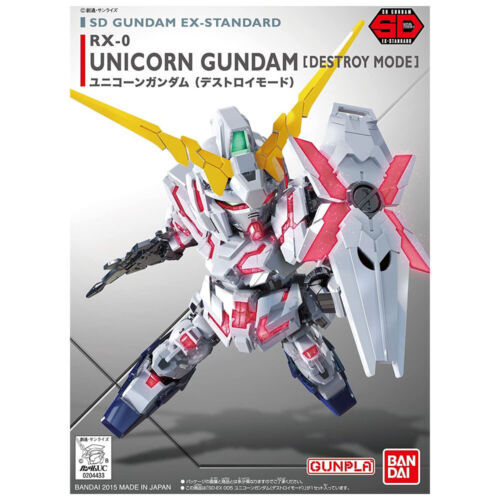 Bandai SD EX-Standard Unicorn Gundam Destroy Mode