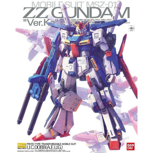 Bandai Master Grade MSZ-010 ZZ Gundam Ver.Ka