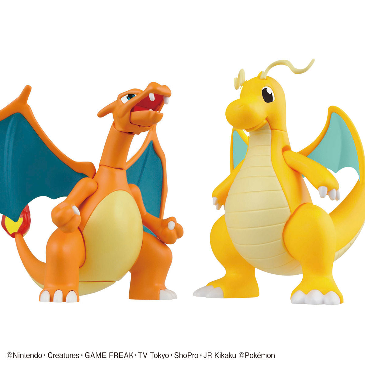 Bandai Pokemon Model Kit Charizard & Dragonite