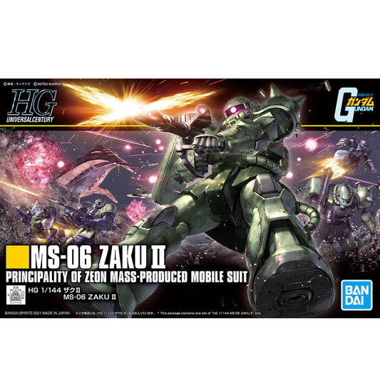 Bandai High Grade Universal Century MS-06 Zaku II