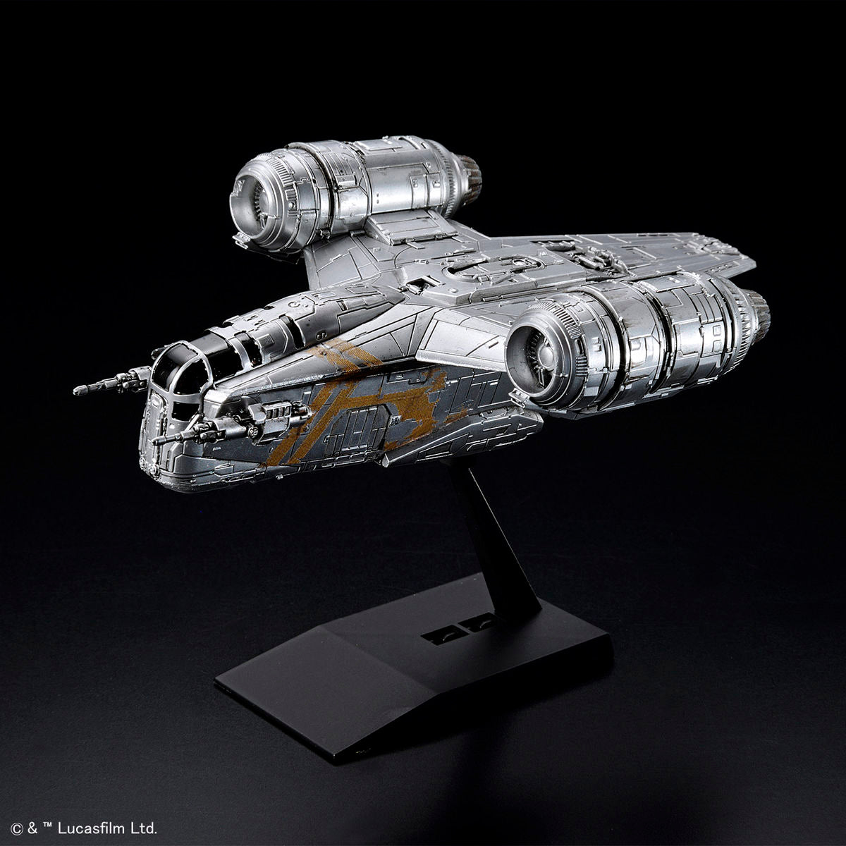 Bandai Star Wars Vehicle Model Razor Crest Silver coating Ver. 02