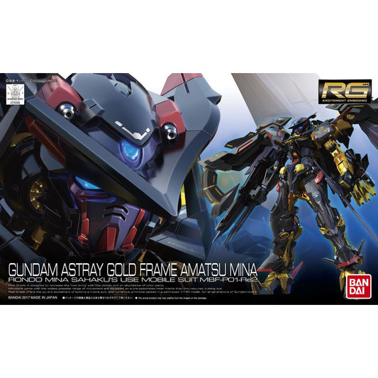 Bandai Frame Amatsu Minai Real Grade Gundam Astray Gol