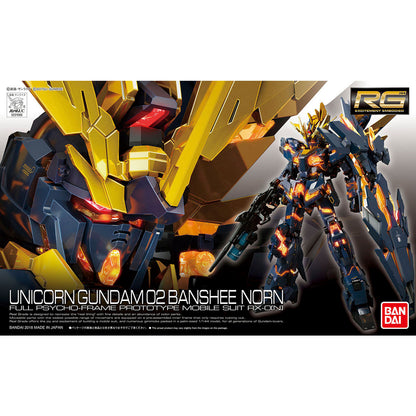 Bandai Real Grade Unicorn Gundam 02 Banshee Norn