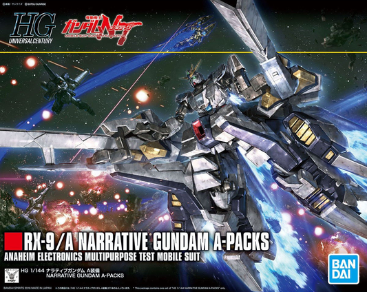 Bandai High Grade UC Narrative Gundam A-Packs Gundam