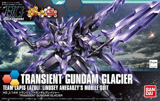 Bandai High Grade Build Fighters Transient Gundam Glacier
