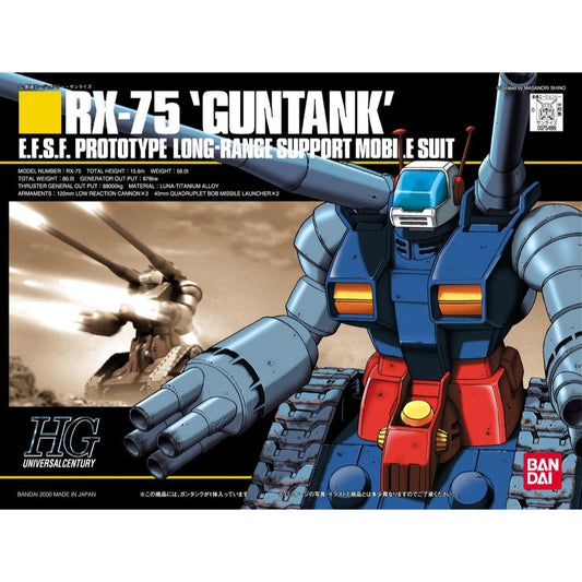 Bandai High Grade UC Guntank Gundam