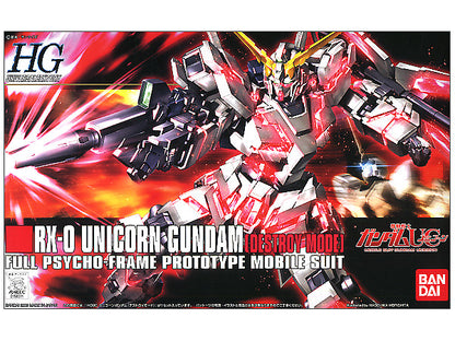 Bandai High Grade Universal Century  RX-0 Unicorn Gundam [Destroy Mode]