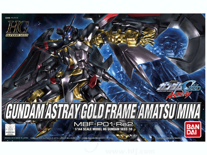 Bandai High Grade Gundam SEED Gundam Astray Gold Frame Amatsu Mina